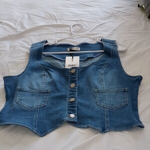 Oat New York Denim Vest